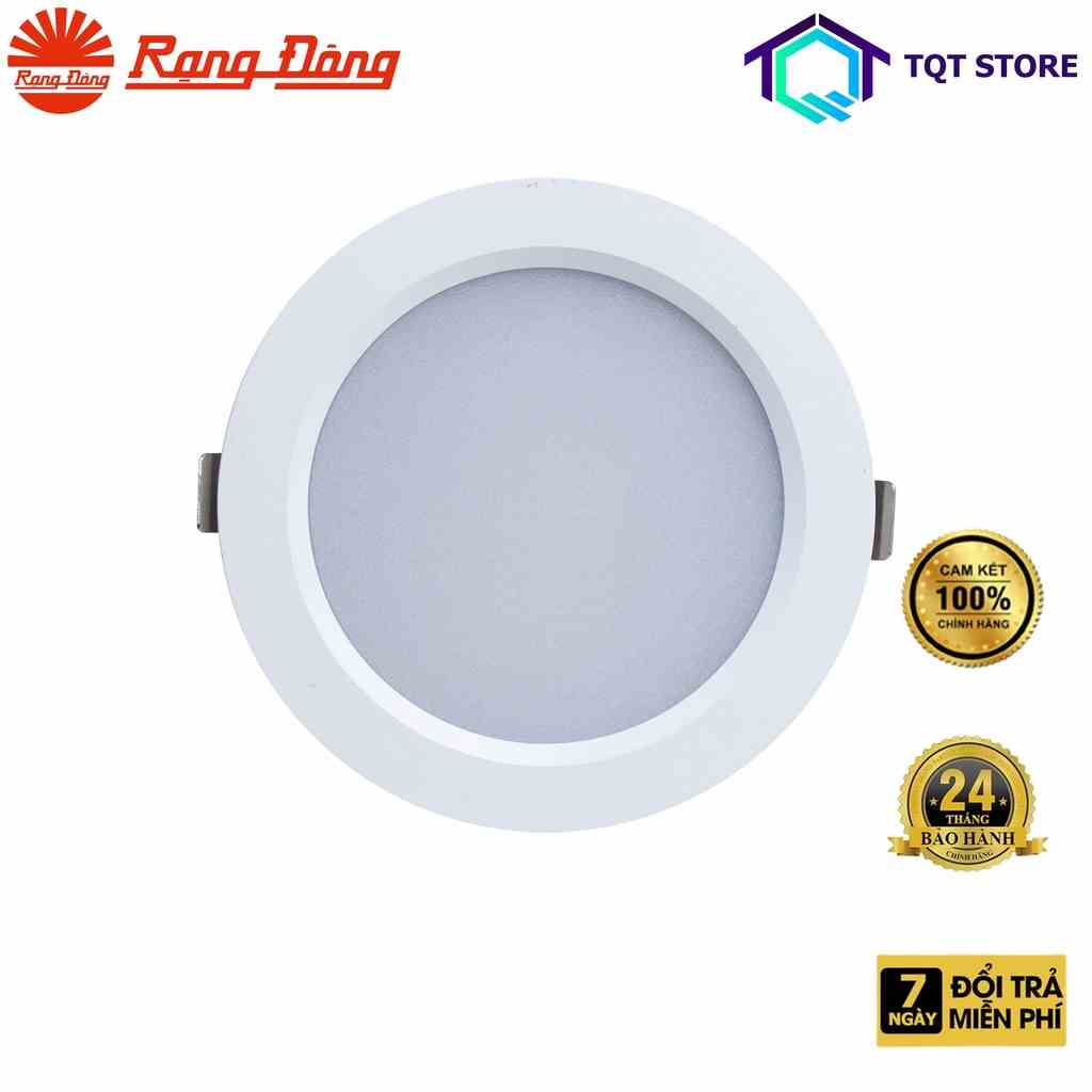 Combo Downlight Sense 6 thương hiệu Rạng Đông AT20.RM 110/9W.C6 tiết kiệm điện. Kèm 1 Remote điều khiển