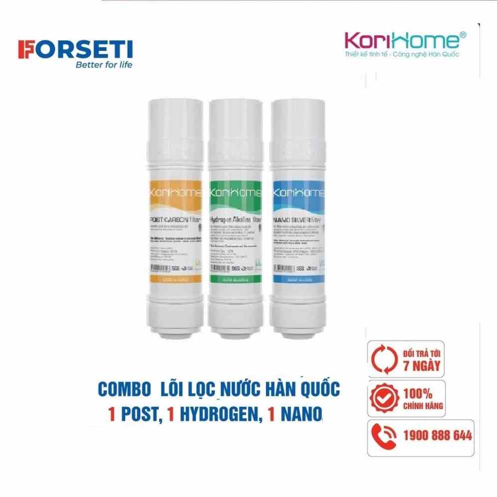 [Mã BMLTB200 giảm đến 100K đơn 499K] Combo 3 lõi chức năng Korihome (Post, Nano, Hydrogen)