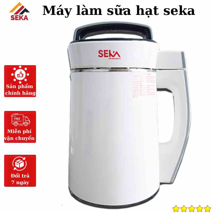 Máy làm sữa hạt đa năng seka 1800 lit dành cho cả gia đình, 1 đổi 1