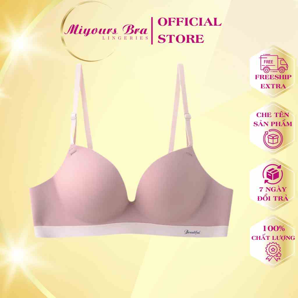 Áo ngực su Miyours Fashion & More không gọng đệm mỏng phong cách xinh đẹp quyến rũ - AL557