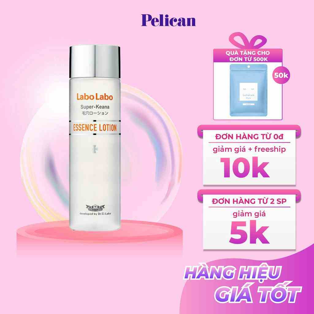 Nước hoa hồng Dr.Ci:Labo Super Keana Essence Lotion 100ml phân tử siêu nhỏ thấm sâu se khít lỗ chân lông