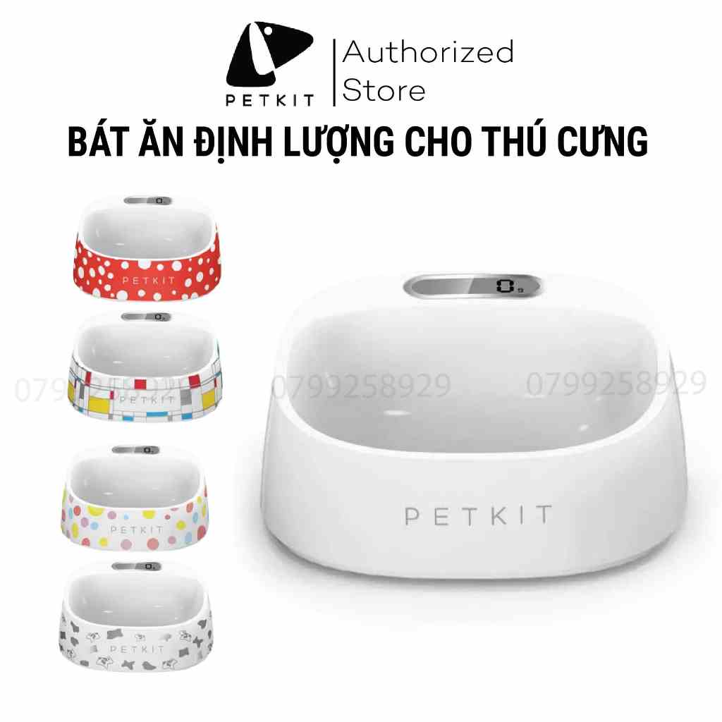 Bát Ăn, Chén Ăn Định Lượng, Cân Thức Ăn Cho Vào Chất Liệu Cao Cấp, Kháng Khuẩn Petkit