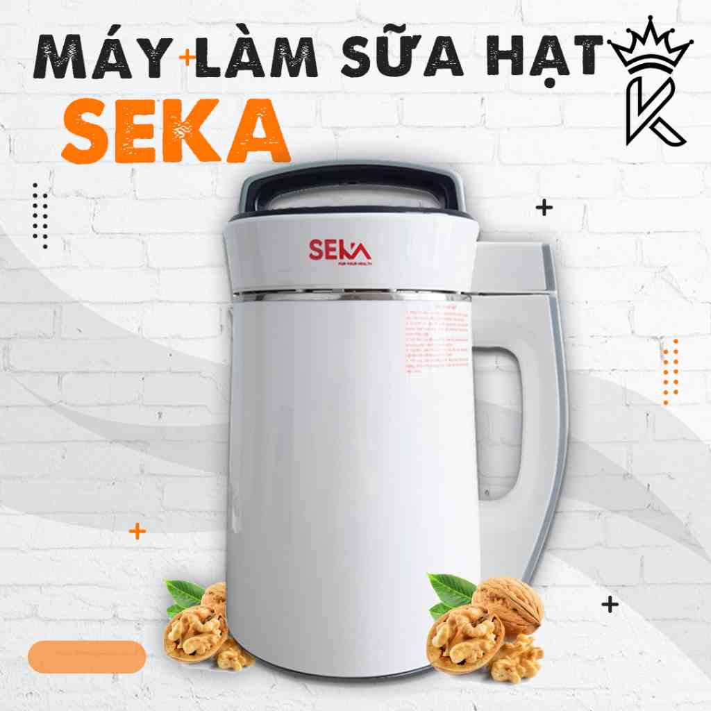 Máy Làm Sữa Hạt Đa Năng Bosingwa-SEKA, Dung Tích Lớn 1.75 Lít - Xay Nhiều Thực Phẩm Cùng Lúc