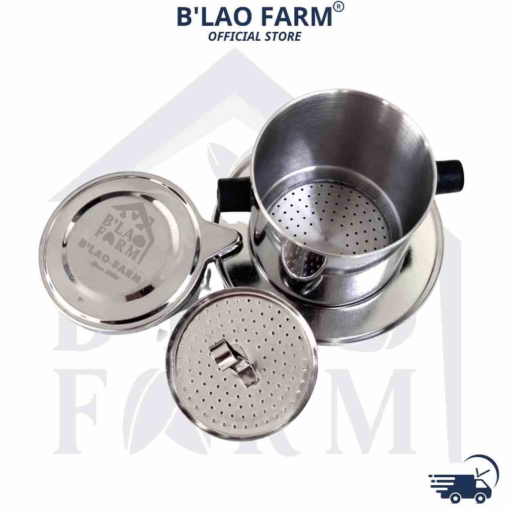 [Mã BMLTB200 giảm đến 100K đơn 499K] Phin pha cà phê Inox Cao cấp Blao Farm phin cafe bền đẹp sáng bóng sang trọng.