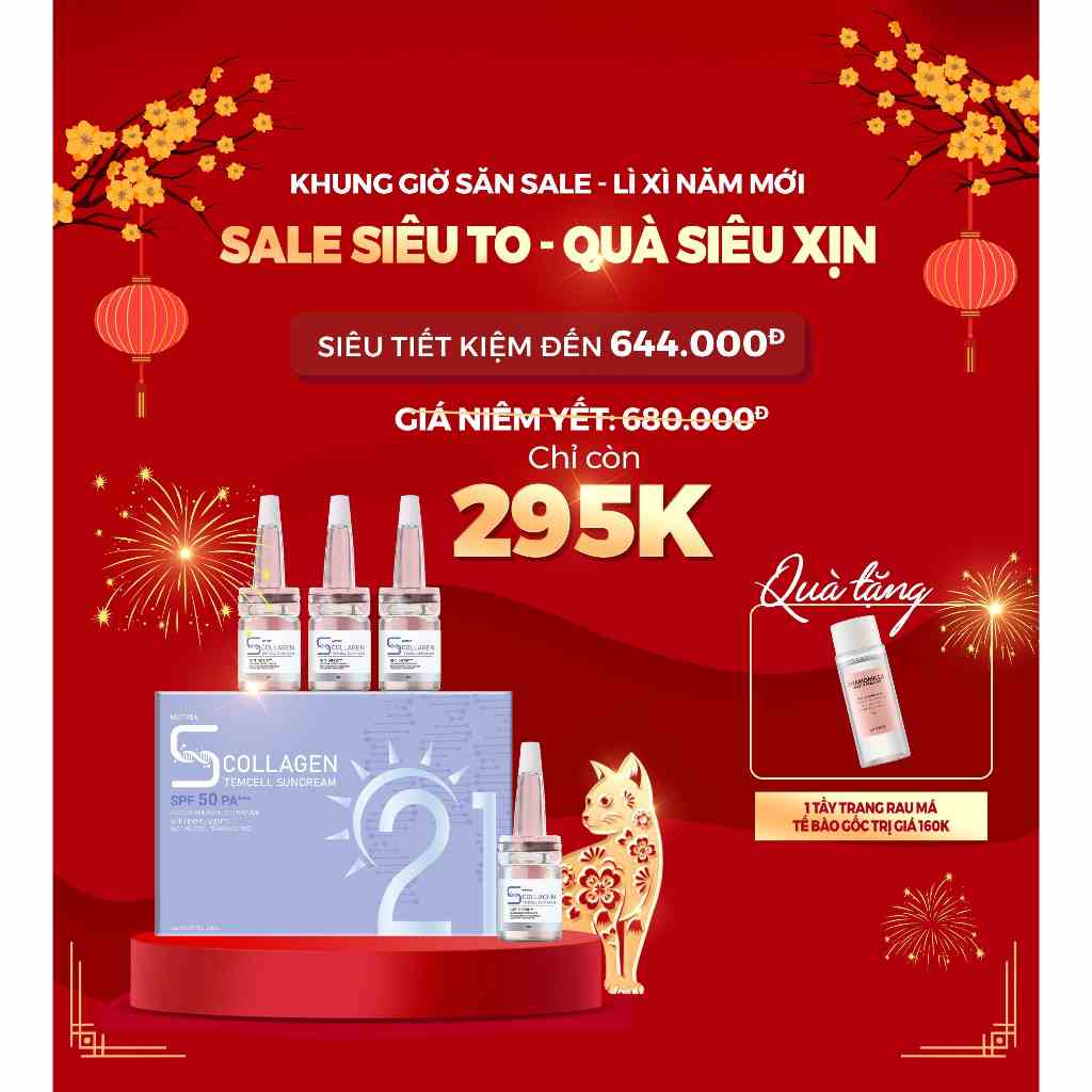 [Mã BMLTB200 giảm đến 100K đơn 499K] Serum Chống Nắng Tế Bào Gốc 21 giờ 5 in 1 Motree