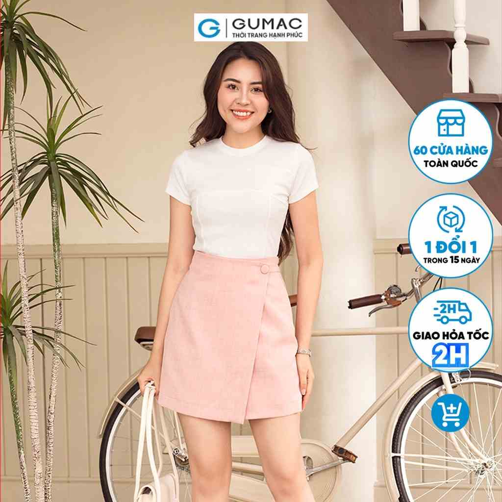 Quần short giả váy thời trang GUMAC QD06073