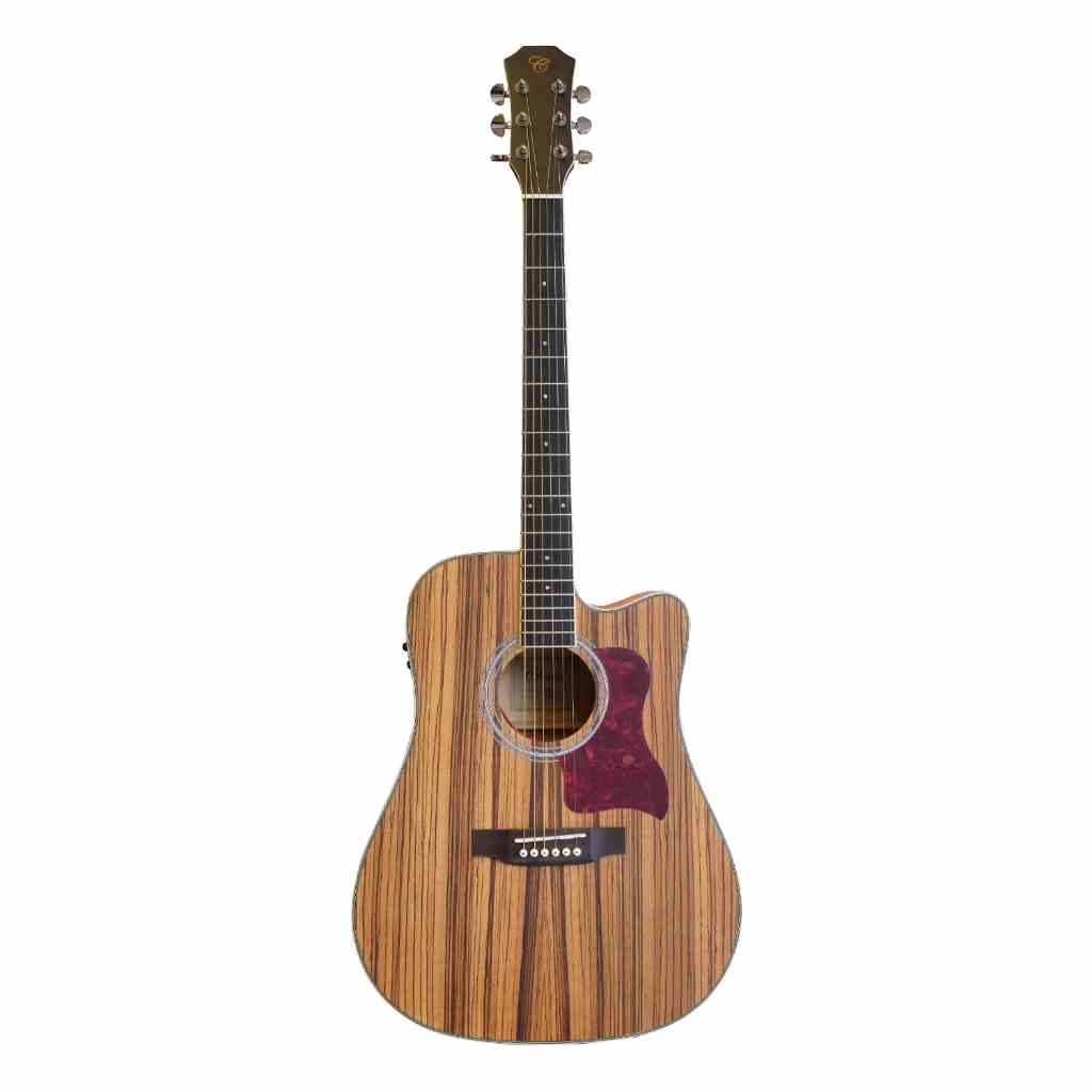 [Mã BMLTB200 giảm đến 100K đơn 499K] Đàn Guitar Acoustic - Chard ED17 - Có EQ - Màu gỗ tự nhiên