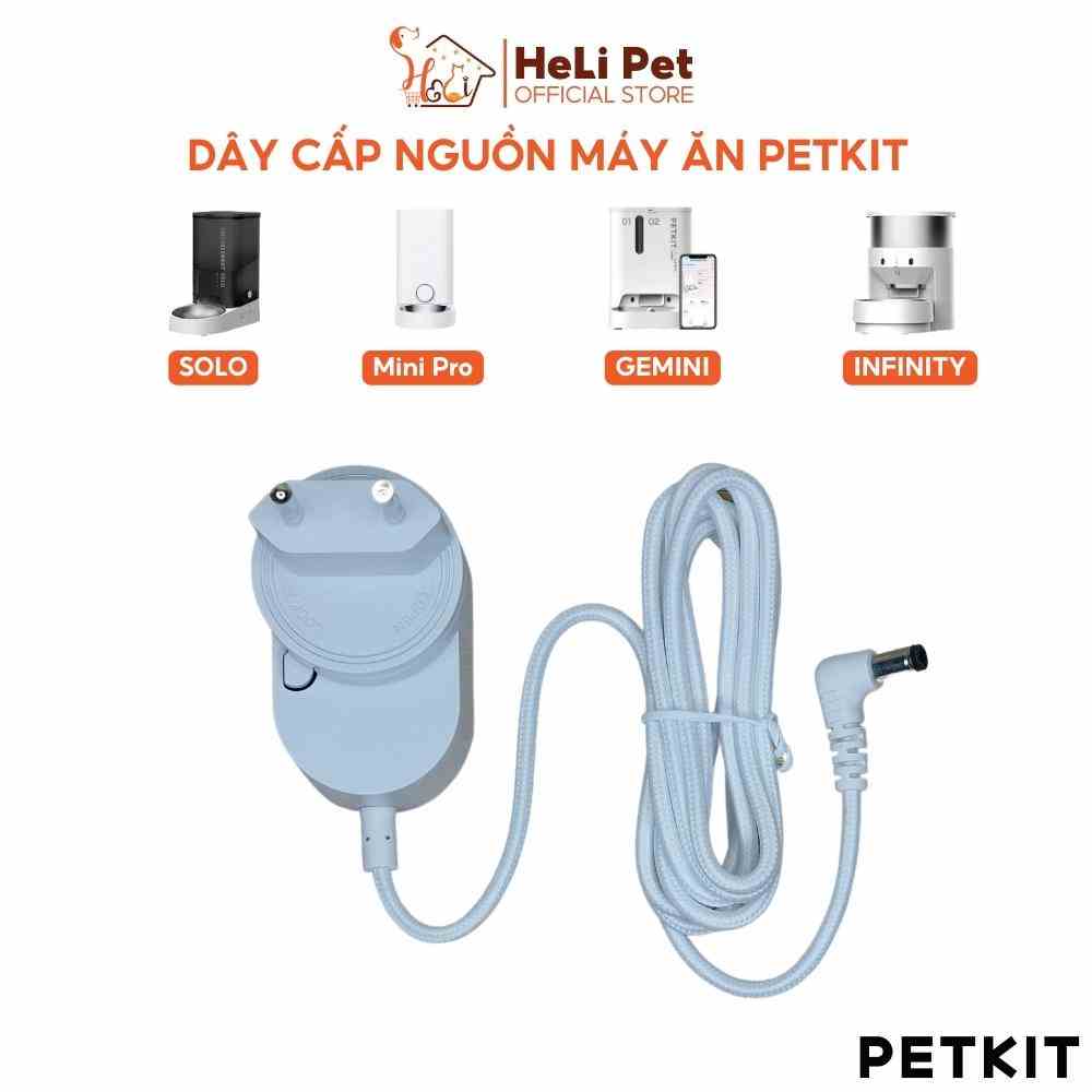 [LINH KIỆN] Adapter Nguồn Máy Cho Ăn Tự Động PETKIT, máy khử mùi Magicube - Chính hãng HeLiCorp