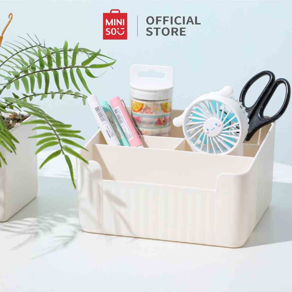 MINISO Kệ đựng mỹ phẩm bảo quản tiện lợi, có thể đựng những món mỹ phẩm nhỏ gọn