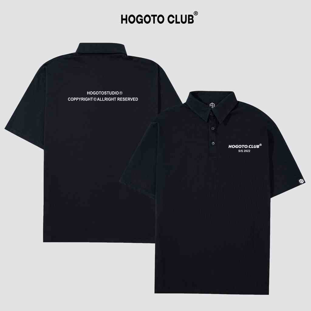 Áo POLO Local Brand nam nữ HOGOTO S/S 2022 - shop Hogotoclub , nam nữ unisex 100% cotton cao cấp