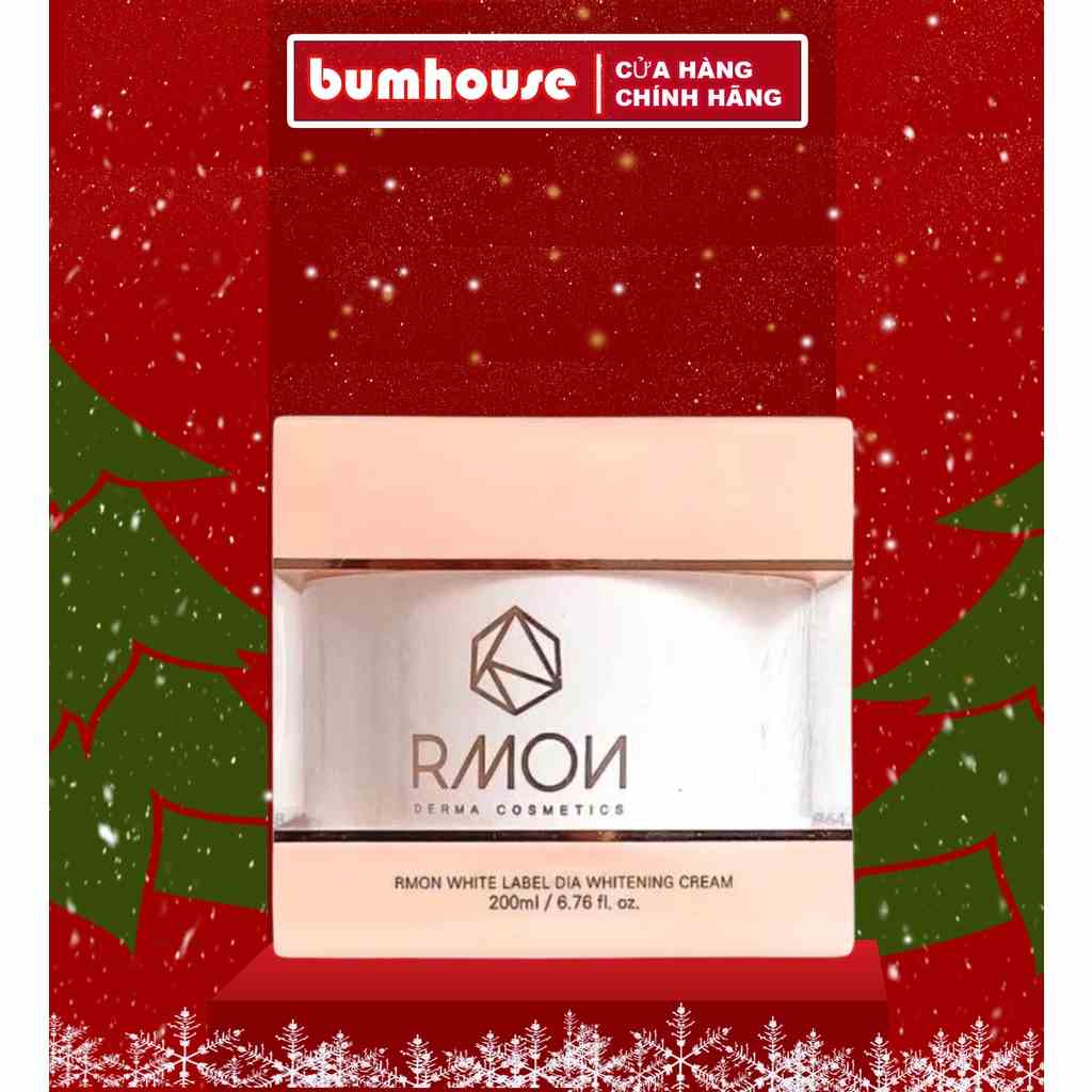 Kem Body Dưỡng Trắng Da RMON Whitening Cream giúp da mịn màng trắng hồng 200ml