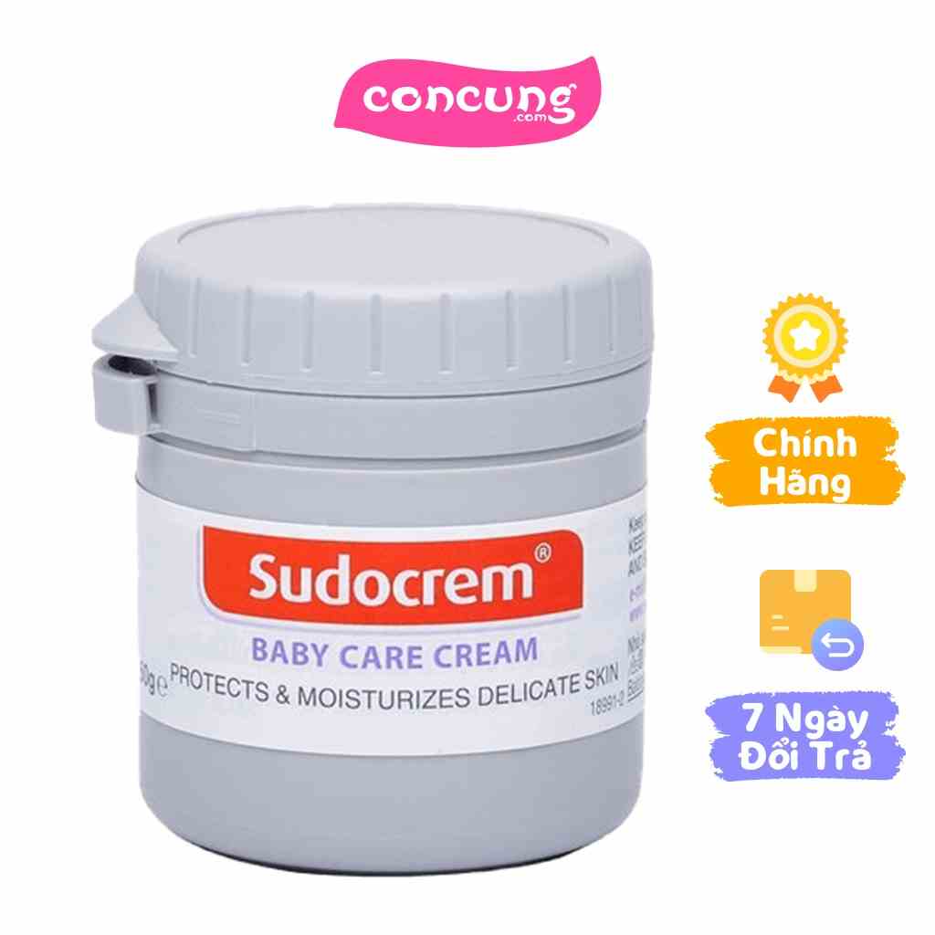 Kem chống hăm tã trẻ em Sudocrem Baby Care Cream cho bé 60g