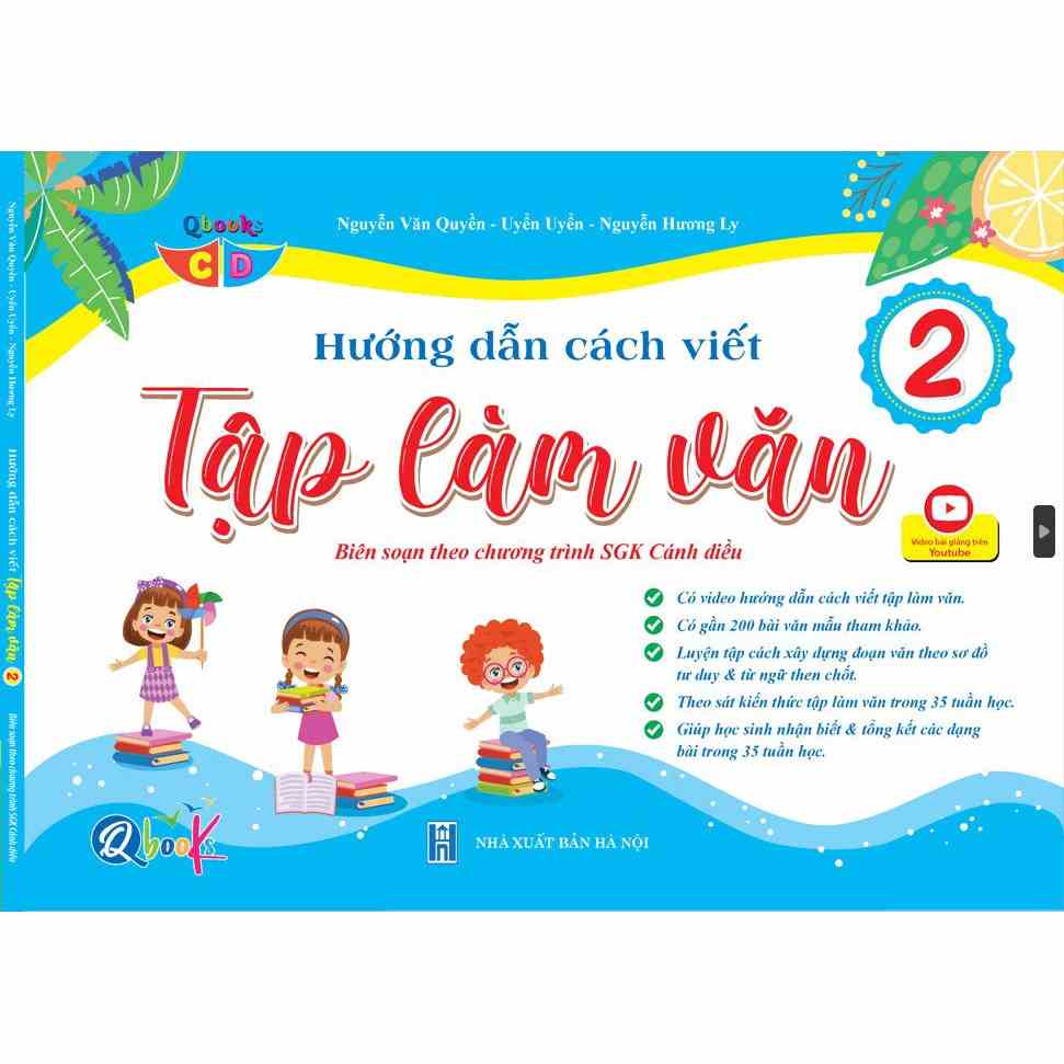 Sách - Hướng Dẫn Cách Viết Tập Làm Văn Lớp 2 - Cánh Diều (Cả Năm)