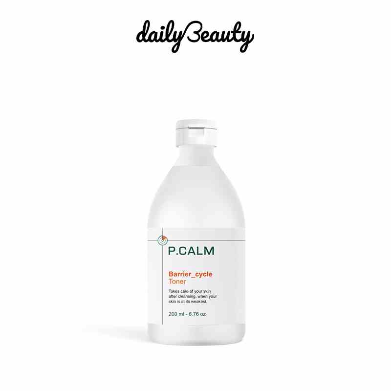 Nước hoa hồng P.Calm Barrier_cycle Toner 200ml dưỡng ẩm da Daily Beauty Official