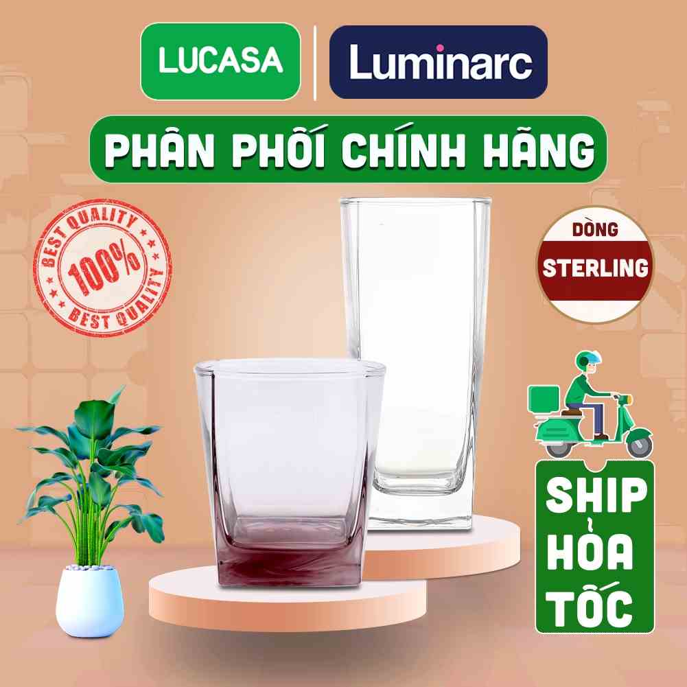 [Mã BMLTA35 giảm đến 35K đơn 99K] Ly Thủy Tinh Luminarc Sterling | Phân Phối Chính Hãng