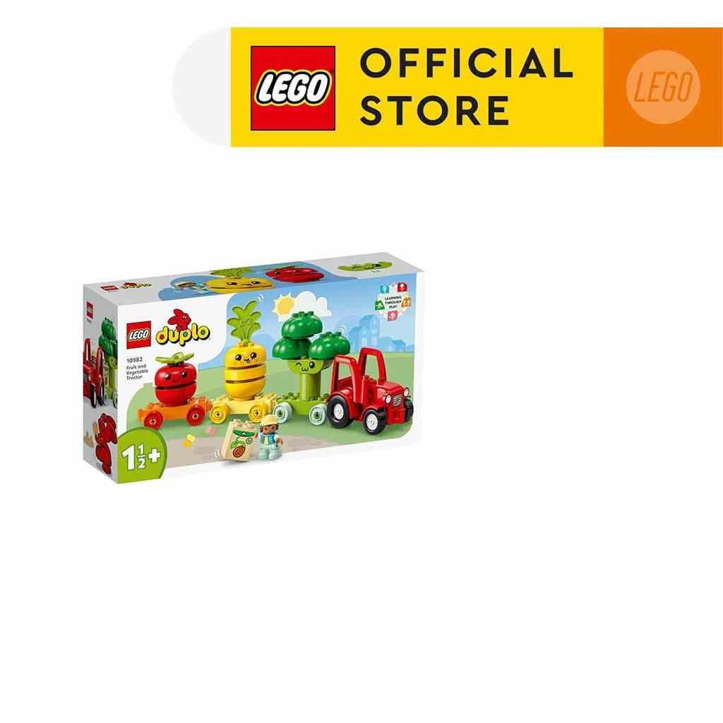 [Mã LIFEMC06CBAU giảm 50k đơn 350k] LEGO Duplo My First 10982 Đoàn Tàu Rau Củ Hữu Cơ (19 chi tiết)