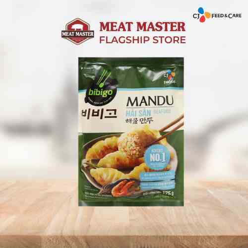 [Mã BMLTB200 giảm đến 100K đơn 499K] BIBIGO -BÁNH MANDU HẢI SẢN (350G/GÓI)