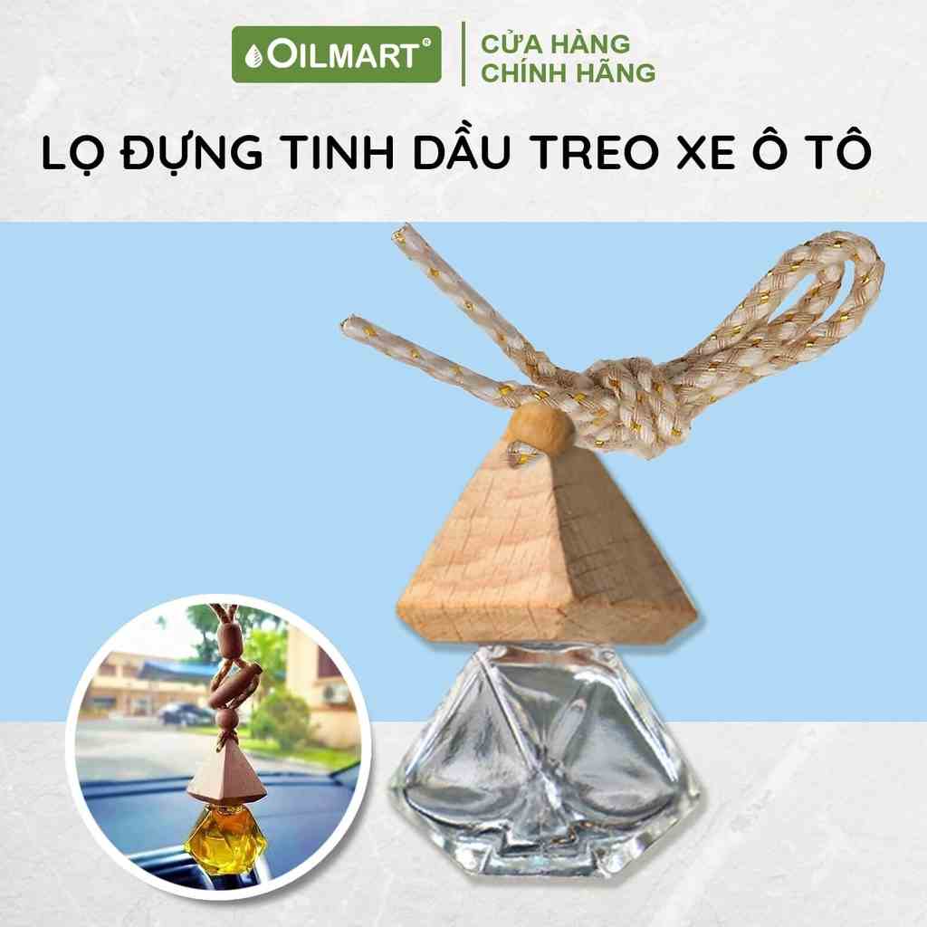 [Mã BMLTA35 giảm đến 35K đơn 99K] Vỏ Chai Thủy Tinh Đựng Tinh Dầu Treo Xe Ô Tô, Treo Tủ Quần Áo