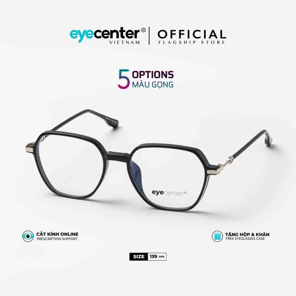 Gọng kính cận nữ chính hãng EYECENTER B83S lõi thép chống gãy cao cấp nhập khẩu by Eye Center Vietnam