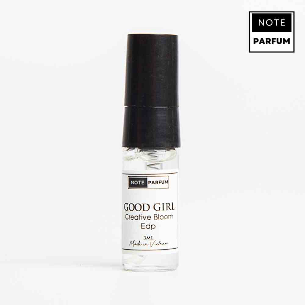 Nước hoa nữ Goodgirl - Creative Bloom thương hiệu Note parfum cá tính, trẻ trung, năng động minisize 3ml