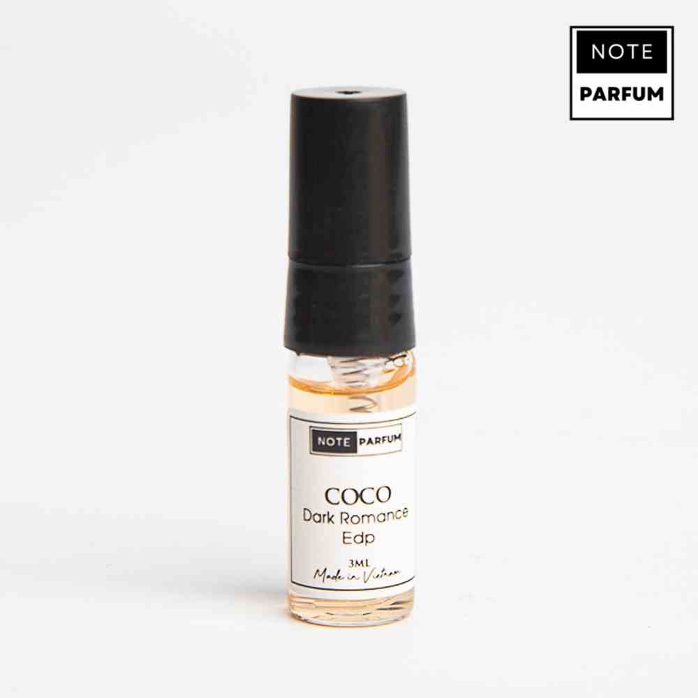 Nước hoa Coco - Dark Romance thương hiệu Noteparfum mùi hương độc đáo, thu hút, quyến rũ minisize 3ml