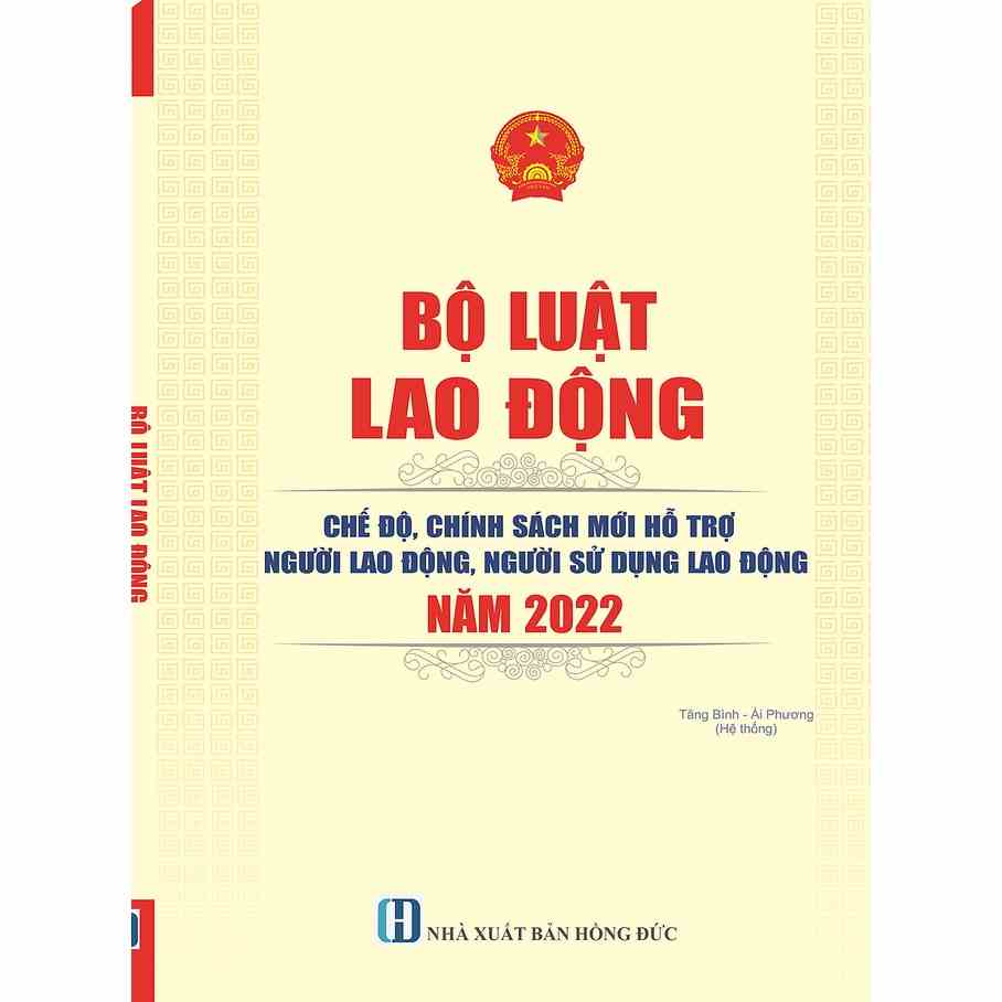 Sách - Bộ Luật Lao Động Chế Độ, Chính Sách Mới Hỗ Trợ Người Lao Động, Người Sử Dụng Lao Động Năm 2022