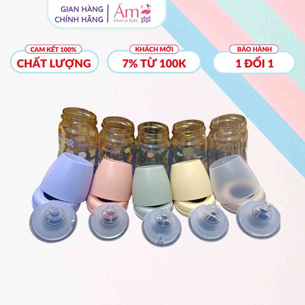 Bình Sữa Moyuum Nội Địa Hàn Quốc 170ml Nhập Khẩu Chính Hãng PP bởi Ấm Baby Chất Lượng Cao Cấp Cho Bé Ấm Gift Decor