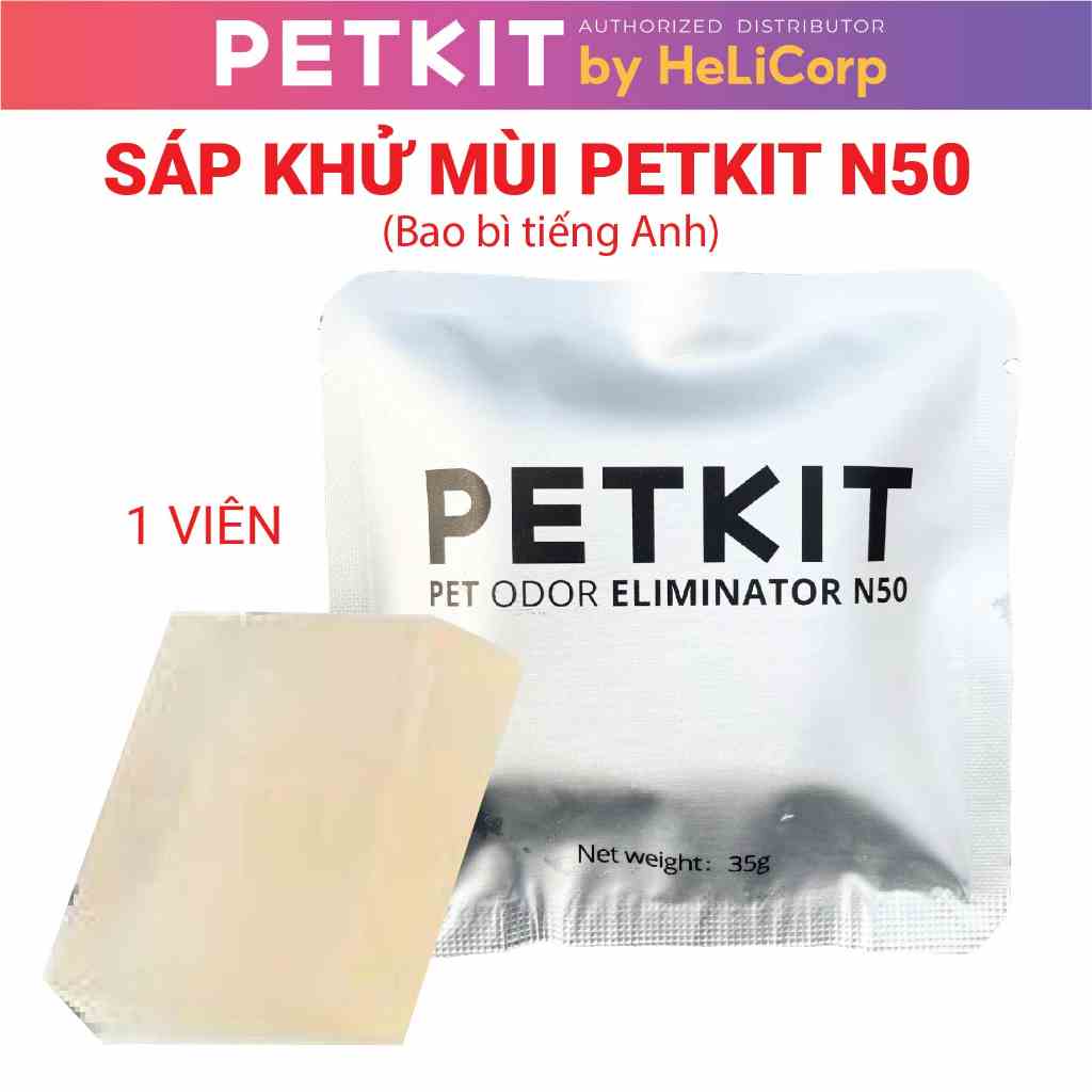 Sáp Khử Mùi N50 Petkit Dùng Cho Máy Dọn Phân Mèo, Nhà Vệ Sinh Tự Động PETKIT PURA MAX - HeLiCorp