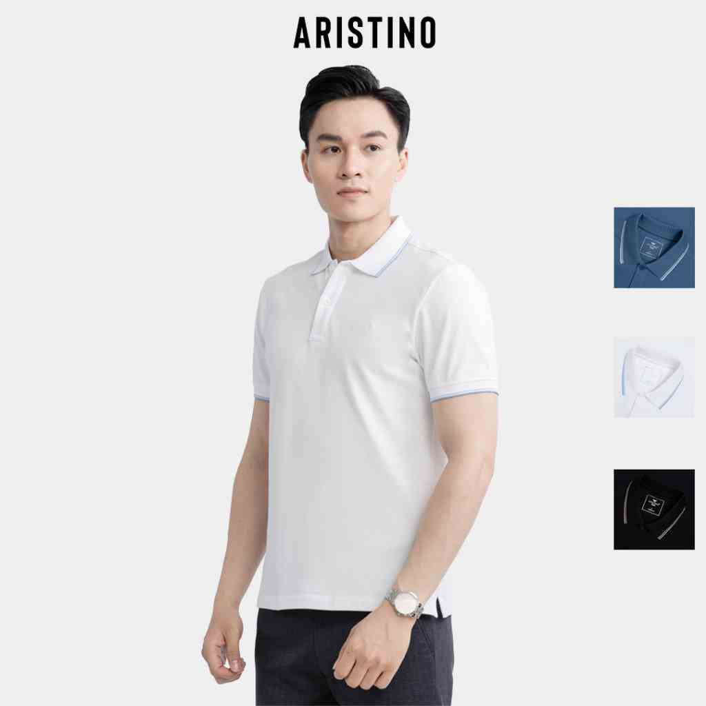 [MỚI] Áo polo ngắn tay ARISTINO phom suông nhẹ, chất cotton mềm mại, thoáng khí - APS035S3