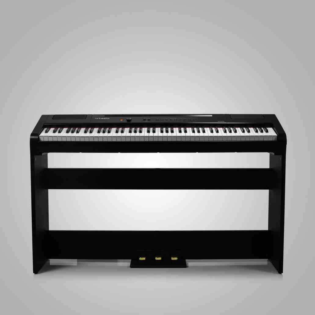 Đàn Piano điện cao cấp/ Home Digital Piano - Artesia Harmony - Weighted, hammer action keys - Màu đen (BL)