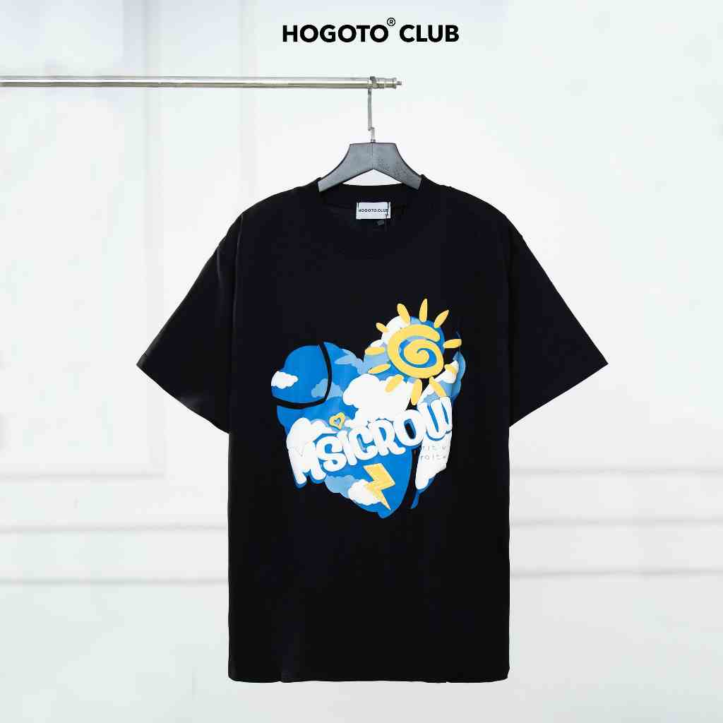 Áo thun Local Brand MSICROW unisex 100% cotton - shop Hogotoclub - nam nữ from rộng oversize