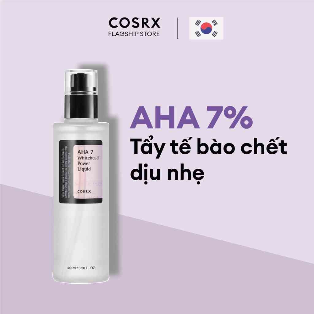 [Mã BMLT35 giảm đến 35K đơn 99K] Dung Dịch Tẩy Tế Bào Chết Hoá Học 7% AHA COSRX Whitehead Power Liquid Exfoliator 100ml