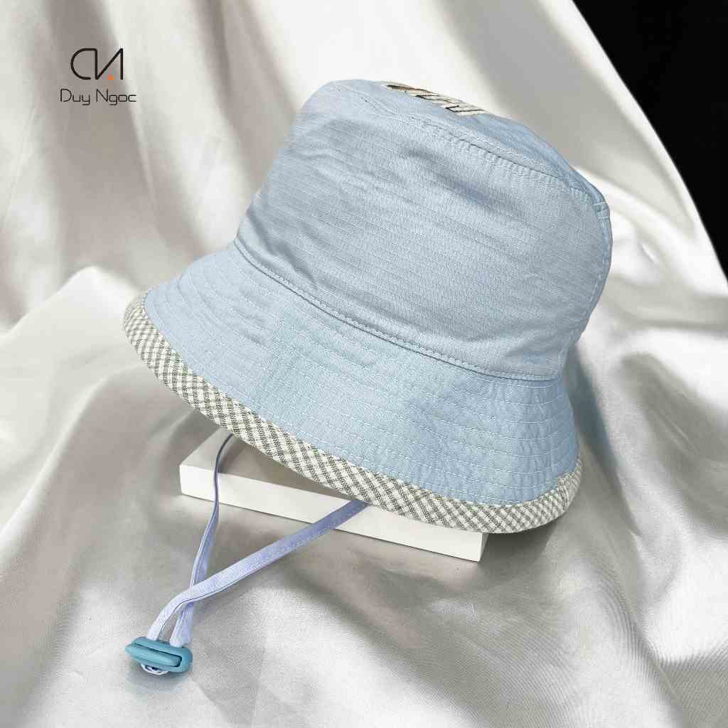 (Size vòng đầu 52 cm) Nón vành bé trai hươu cao cổ - Chất liệu cotton cao cấp, mềm mỏng, thoáng mát 2714