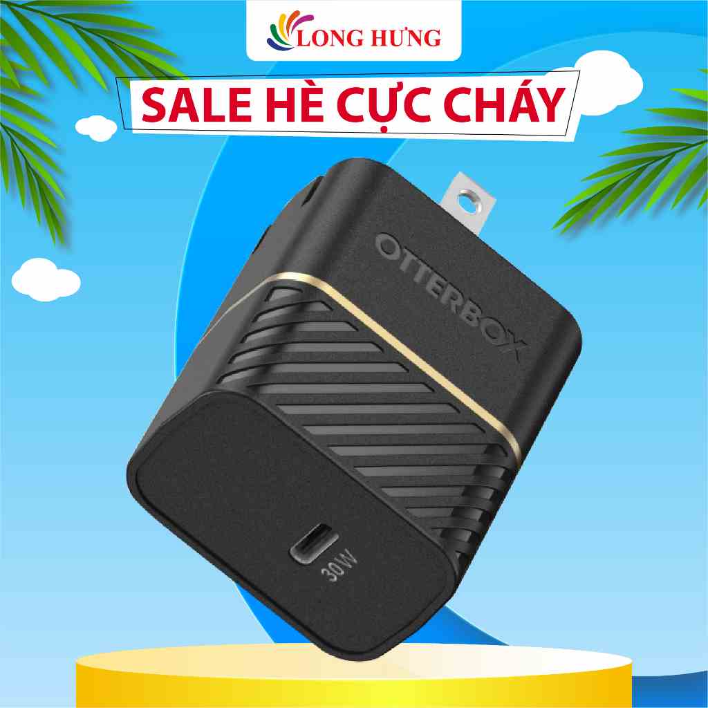 Cốc sạc Otterbox Wall Charger 1Type-C 30W 78-80216 - Hàng chính hãng