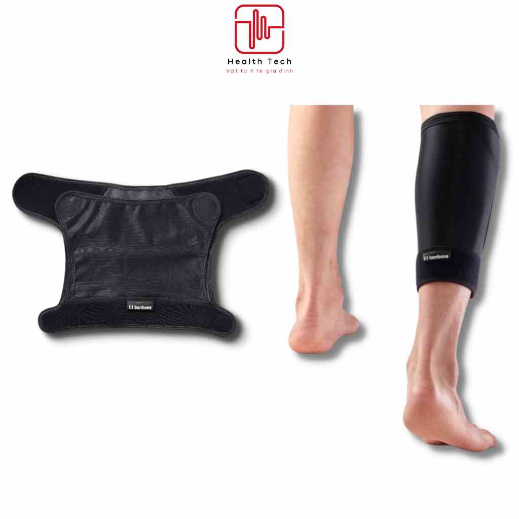 Đai hỗ trợ vùng bắp chân Bonbone Calf Supporter dành cho người hay vận động, chơi thể thao - Healthteach