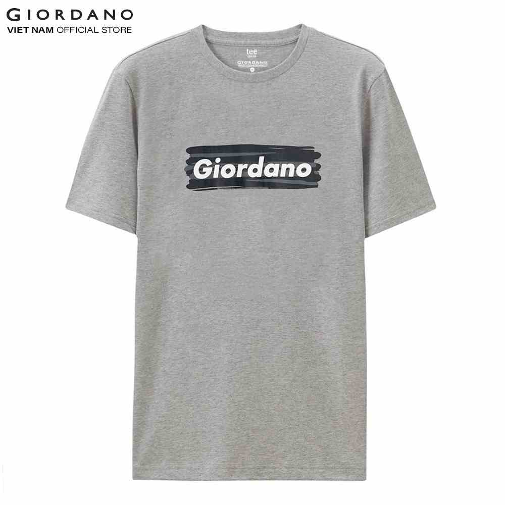 Áo Thun Nữ In Logo Giordano 05399271/ 05399221