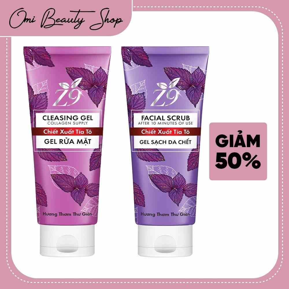 [Mã BMLTA35 giảm đến 35K đơn 99K] COMBO GEL TẨY TẾ BÀO VÀ SỬA RỬA MẶT TÍA TÔ