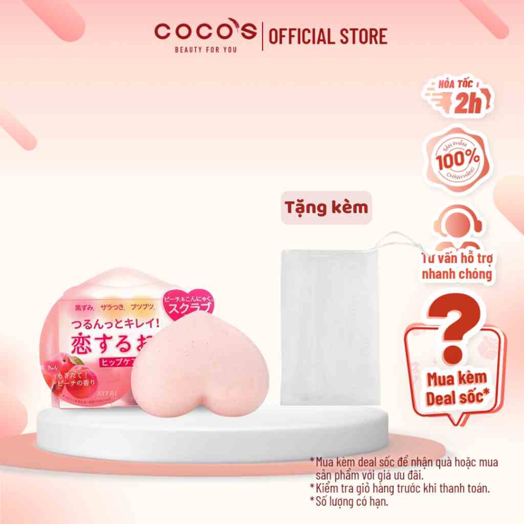 [TẶNG TÚI TẠO BỌT] Xà Phòng Giảm thâm mông Pelican Hip Care Soap của Nhật Bản 80g