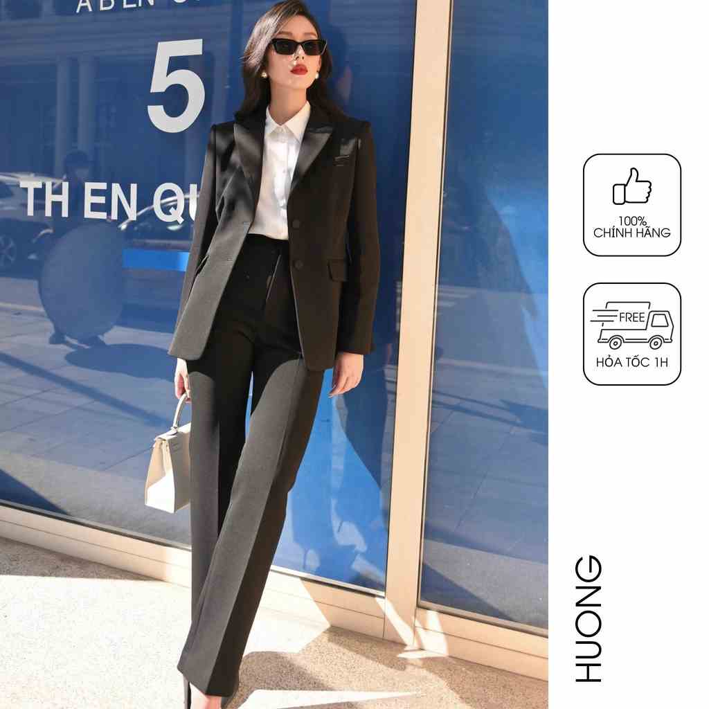 Quần đứng đen HUONG BOUTIQUE HBQ92