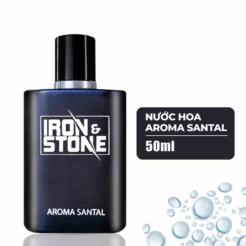 [Mã BMLTA35 giảm đến 35K đơn 99K] Nước hoa IRON & STONE Aroma Santal 50ml Z2102 - Dành cho nam