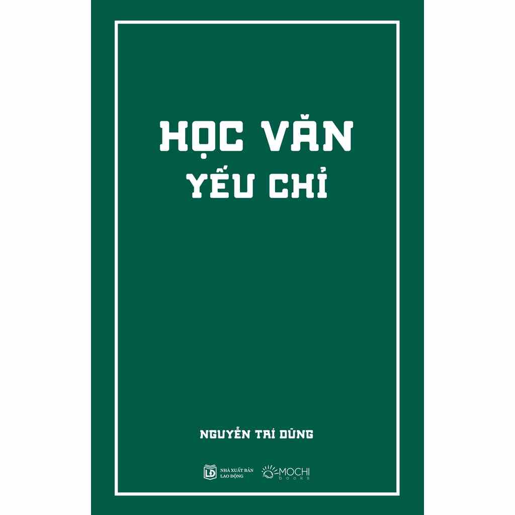 Sách - Học Văn Yếu Chỉ