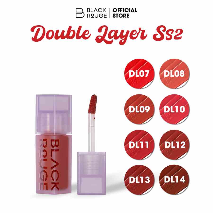 Son Kem Black Rouge Double Layer Over Velvet Ver.2 31.6g