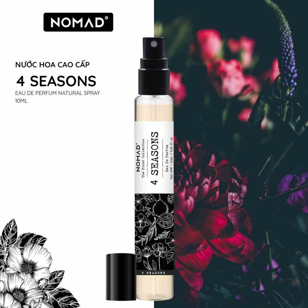 [Mã BMLTB35 giảm đến 35K đơn 99K] Nước Hoa Cao Cấp Nomad 4 Seasons Eau De Parfum