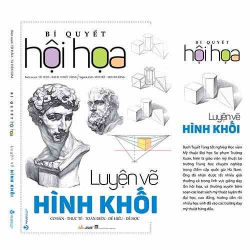 Sách Bí Quyết Hội Họa - Luyện Vẽ Hình Khối - VLG