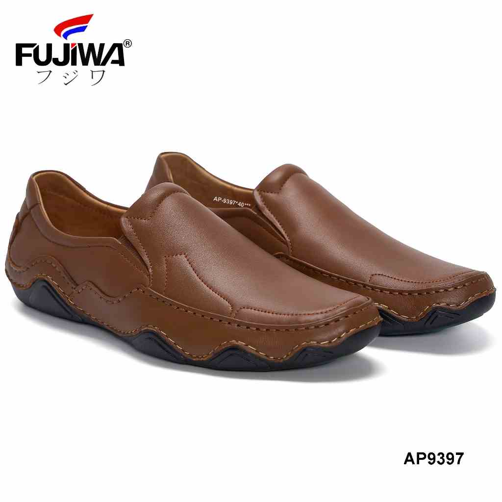 Giày Lười Nam Da Bò FUJIWA - AP9397. Lót Giày Rất Êm Chân. Được Đóng Thủ Công (Handmade). Size:  38, 39, 40, 41, 42, 43