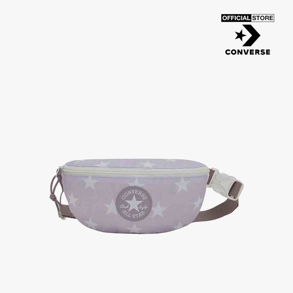 CONVERSE - Túi bao tử unisex phối họa tiết ngôi sao 22528-A09-VIO0_VIOLET