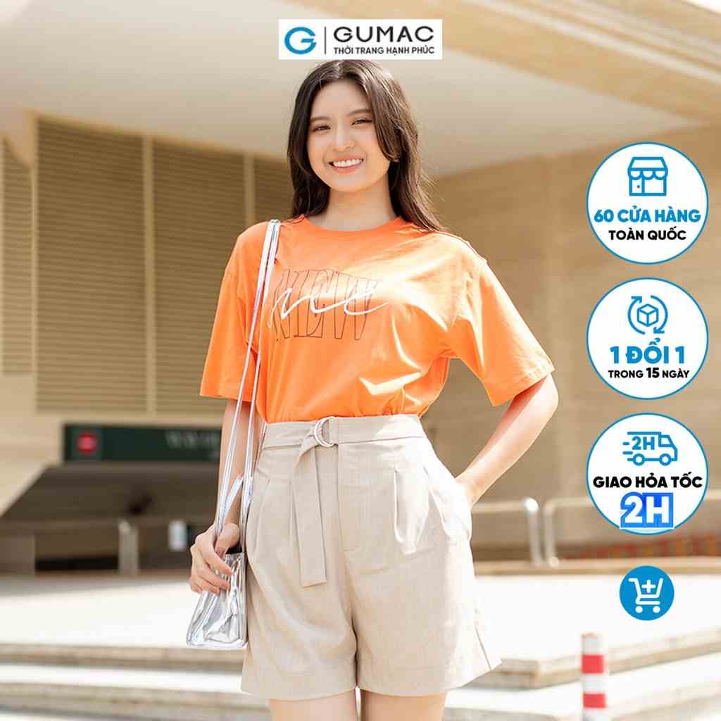 Quần dây lưng phối khoen GUMAC QD05042