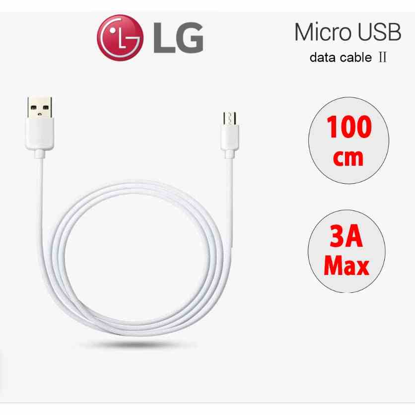 Cáp sạc nhanh LG micro - usb , hỗ trợ sạc nhanh , truyền tải dữ liệu an toàn