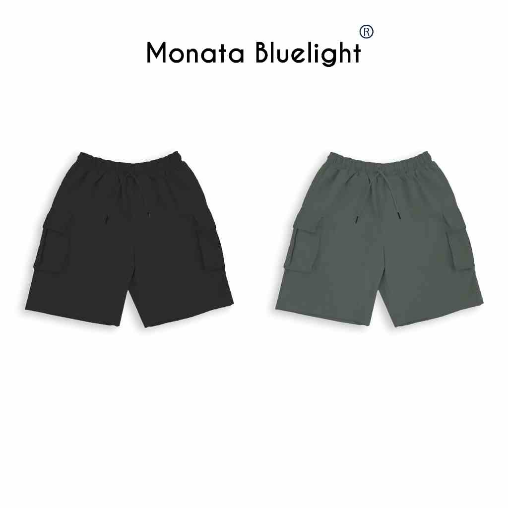 [Mua 2 giảm 7%] MONATA BLUELIGHT - Quần short Cargo