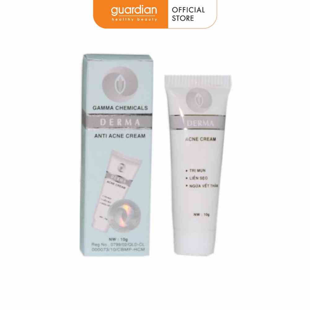 Kem Giảm Mụn Anti Acne Cream DERMA 10Gr